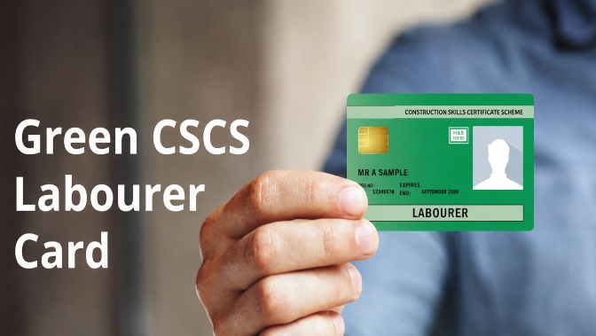 Green CSCS Labourer card