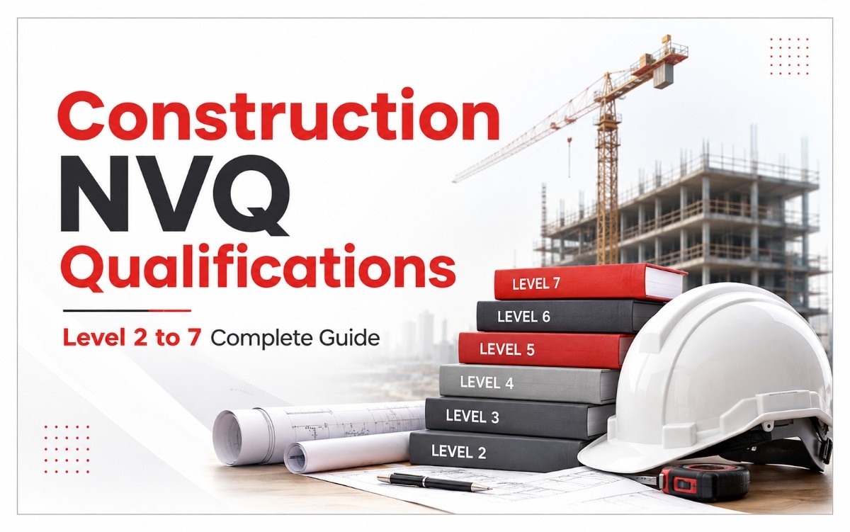Construction NVQ Qualifications Explained: Level 2 to 7 Complete Guide